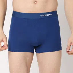 UnderJeans by Spykar Mid Rise Trunks UJNPTS044DKBLUE-picture-11