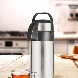 Milton Silver 2500 Stainless Steel Tea and Coffee Beverage Dispenser 2.5L-23