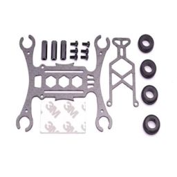 QX95 Brushed Quadcopter Frame Mini Quadcopter Frame High-Quality QX95 Brushed Frame For Racing Durable Brushed Frame For Mini Quadcopters Lightweight Frame For FPV Racing - RS4093QX95 Brushed Quadcopter Frame Mini Quadcopter Frame High-Quality QX95 Brushed Frame For Racing Durable Brushed Frame For Mini Quadcopters Lightweight Frame For FPV Racing - RS4093 image 2