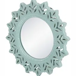 VAS collection home Blue MDF Mirror Frame-picture-30