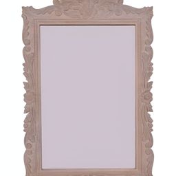 VAS collection home Brown Wooden Wall Mirror Frame-image-66