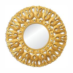 VAS collection home Wooden Wall Mirror Frame-image-34