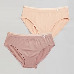 C9 AIRWEAR Girls Pack Of 2 Mid-Rise Seamless Basic Briefs-image-79