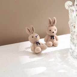 Yellow Chimes Dramatic Rabbit Designed Earrings-19
