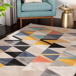 Zayan Rugs Unisex Grey Carpets-image-37
