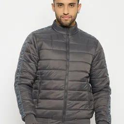 Duke Mock Collar Long Sleeves Puffer Jacket-image-61