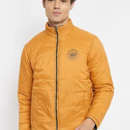 Duke Long Sleeves Mock Collar Reversible Puffer Jacket-45