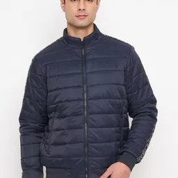 Duke Long Sleeves Mock Collar Puffer Jacket-image-99