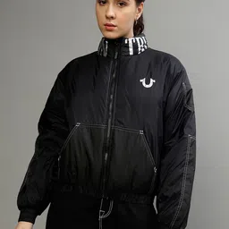 True Religion Printed Stand Collar Puffer Jacket-picture-32