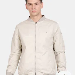 t-base Stand Collar Reversible Bomber Jacket-2