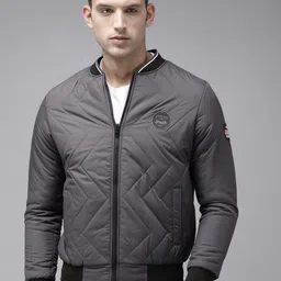 SPYKAR Reversible Padded Bomber Jacket-28
