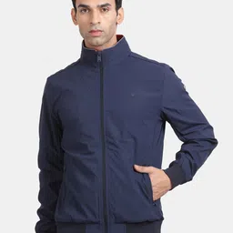 t-base Mock Collar Lightweight Bomber Jacket-13