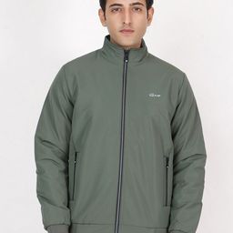Spirit Mock Collar Lightweight Bomber Jacket-image-54