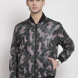 Pepe Jeans Men Multicoloured Camouflage Lightweight Bomber Jacket-picture-11