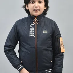 Crimsoune Club Boys Geometric Printed Lightweight Bomber Jacket-image-44