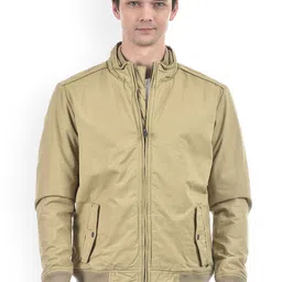 Numero Uno Stand Collar Lightweight Cotton Bomber Jacket-image-19