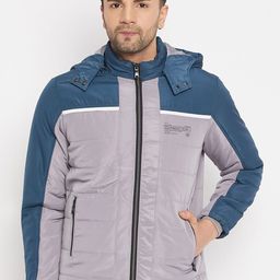 Duke Colourblocked Hooded Padded Jacket-34
