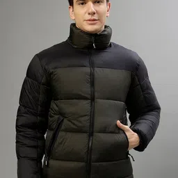 LINDBERGH Colourblocked Stand Collar Puffer Jacket-picture-17