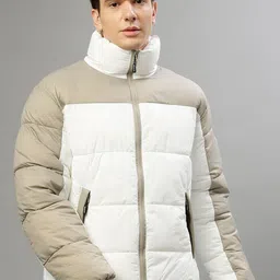 LINDBERGH Colourblocked Stand Collar Puffer Jacket-picture-18
