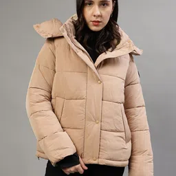 DKNY Hooded Long Sleeves Puffer Jacket-22