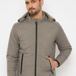 Duke Men Geometric Bomber Jacket-picture-19