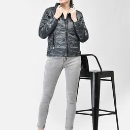 Crimsoune Club Camouflage Printed Puffer Jacket-image-3