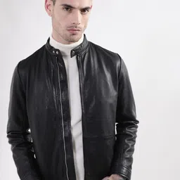 Matinique Men Leather Leather Jacket-25