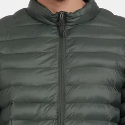 t-base Stand Collar Insulator Puffer Jakcet image 3