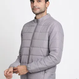 Turtle Mock Collar Windcheater Puffer Jacket image 5