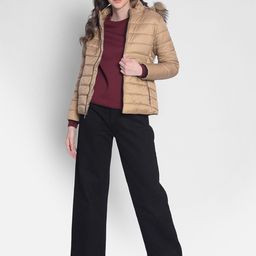 Crimsoune Club Hooded Parka Jacket With Faux Fur Detail-19