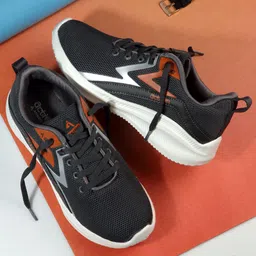 Action Boys Mesh Running Non-Marking Shoes-8