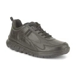 Liberty Kids Black School Shoes-19