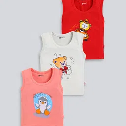MooNKids Kids Pack Of 3 Printed Cotton Vests MK_Vest_34-image-20