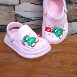 BAESD Kids Applique Embellished Clogs-35