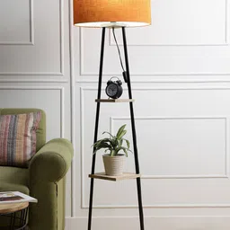 SANDED EDGE Orange Floor Lamp-20