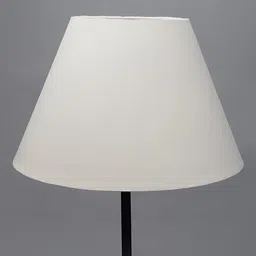 BTR CRAFTS  Cream  2 Pcs Textured Conical Floor Lamps-28