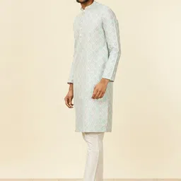 Manyavar Men Ethnic Motifs Printed Regular Kurta with Pyjamas image 3