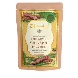 HENNAHUB Organic Shikakai Powder For Gentle Hair Care and Natural Shine - 100 g-55