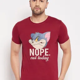 Tom & Jerry by Wear Your Mind Men Printed Cotton T-shirt-image-53