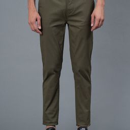Red Tape Men Mid-Rise Skinny Fit Chinos Trousers-image-66
