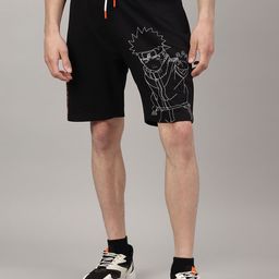 Free Authority  Naruto Printed Shorts-image-83