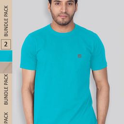 LUX NITRO Pack Of 2 Anti Odour Lounge T-shirts-image-85