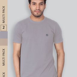 LUX NITRO Pack Of 2 Round Neck Cotton Lounge T-shirts-image-97