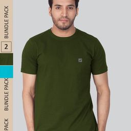 LUX NITRO Pack Of 2 Anti Odour Lounge T-shirt-image-100