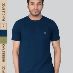 LUX NITRO Pack Of 2 Anti Odour Lounge T-shirts-image-38