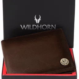 WildHorn Men Leather Two Fold Wallet-34