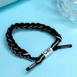 Yellow Chimes Men Braided  Wraparound Bracelet-image-17