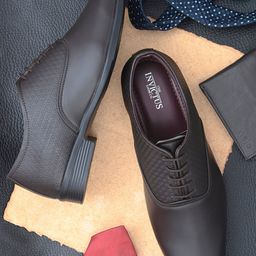 INVICTUS Men Brown Solid Formal Derbys-image-32