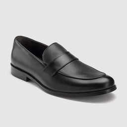 HATS OFF ACCESSORIES Men Textured Leather Formal Loafers-image-70