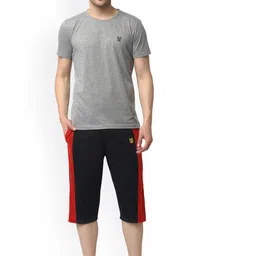 VIMAL JONNEY Regular Fit Night Suit-image-3